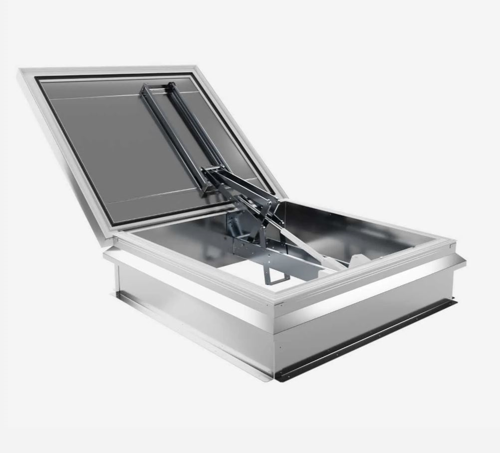 Bild på öppen lucka