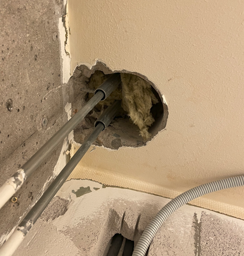 Bild på genomföring