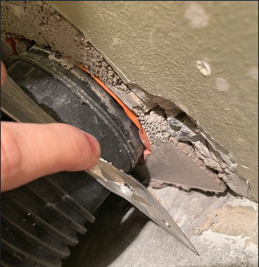 Bild på genomföring